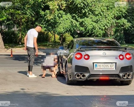 Часове преди ареста: Внукът на Цар Киро кара в насрещното със страшен рев на двигателя