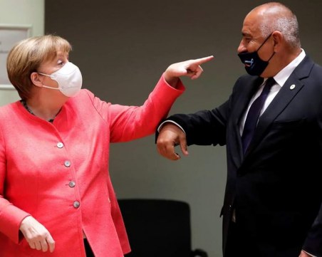 Меркел направи забележка на Борисов заради маската