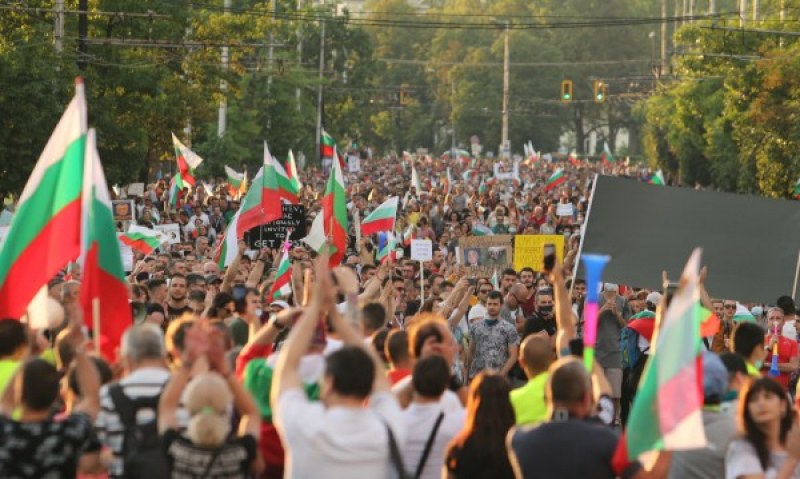 9-и ден на протести в София, към момента е спокойно