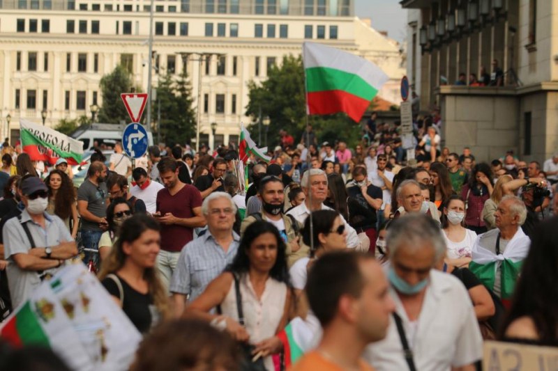 Седем протестиращи арестувани в София