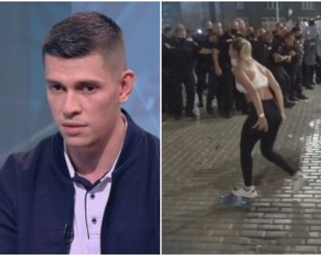 Антон, един от битите и арестувани: Видях светкавицата, когато снимаха приятелката ми Цвети