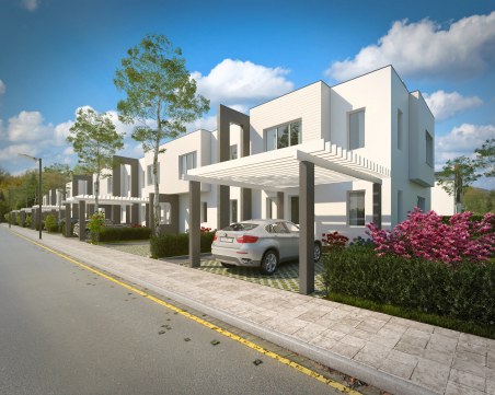 Еднофамилна къща на цената на апартамент в парк 