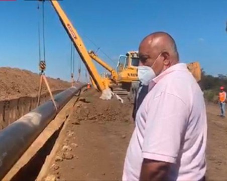 Борисов инспектира Балкански поток: Сбъднахме мечтата на поколения българи! Затова ни мразят