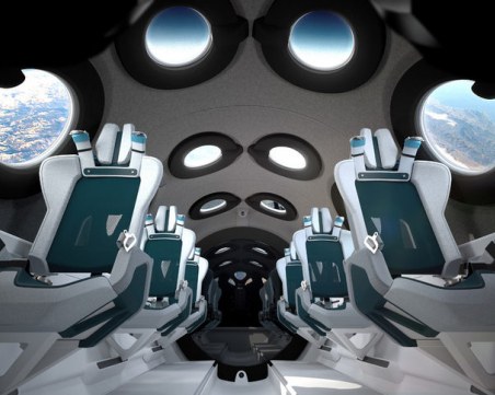 Показаха дизайна на кабината за космически туризъм