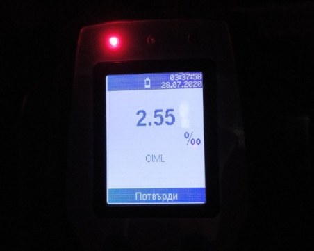 За 24 часа: Полицаи спипаха двама пияни рекордьори в Пловдивско