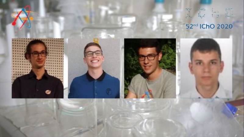 Браво! Четирима български ученици грабнаха медали в Международната Олимпиада по химия
