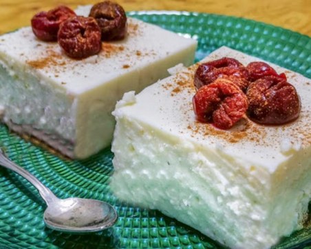 Леден протеинов десерт без печене, който съдържа само 100 калории