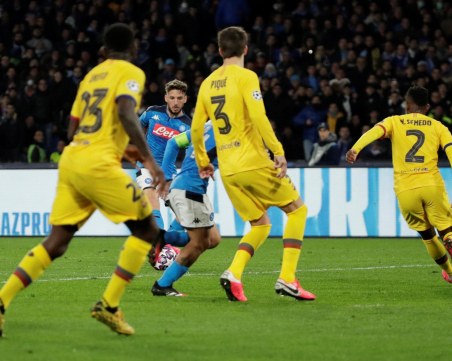 УЕФА отряза Наполи, реваншът с Барса остава на Ноу Камп