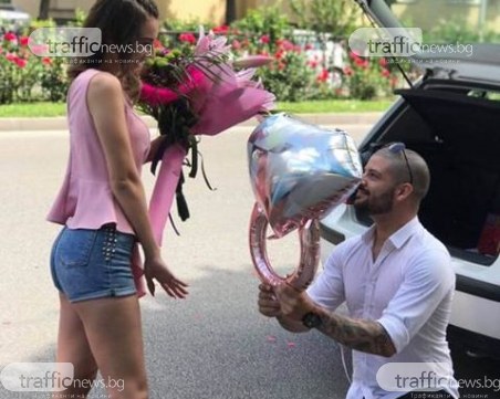 Уличен екшън с бухалки в Пловдив се превърна в романтично предложение за брак