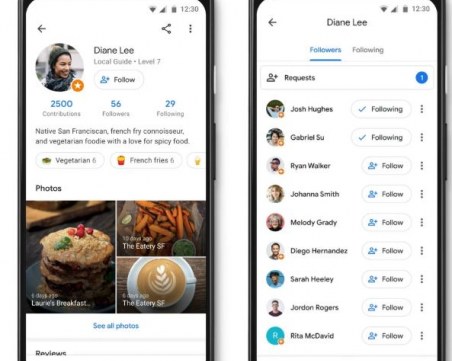 Google Maps става... социална мрежа