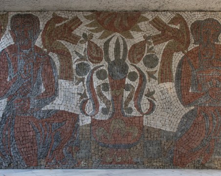 Възстановиха мозайките на Йоан Левиев в подлеза на Баня старинна