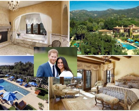 Дом за 14,5 милиона долара: Вижте лукса, в който Меган и Хари ще живеят