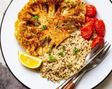 Веганска тенденция: Шницел от карфиол