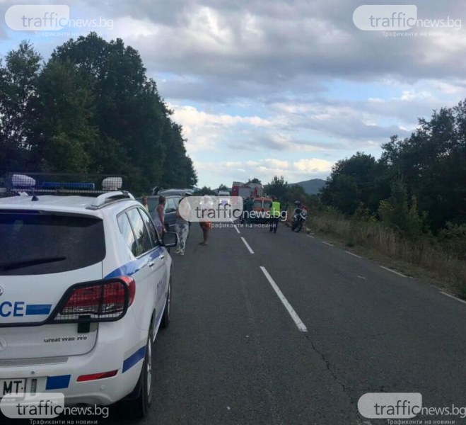 Катастрофа блокира движението между Приморско и Созопол