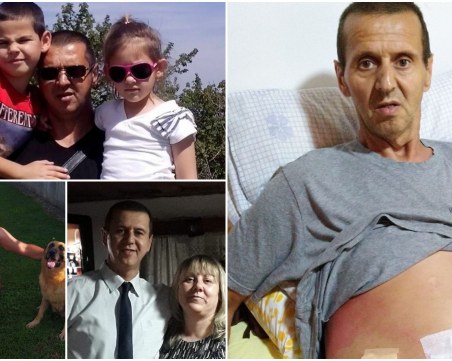 Баща на две деца се нуждае от нашата помощ, за да остане до семейството си