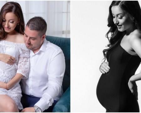 Гласовитата Габи Пеева от Пловдив показа бременно коремче