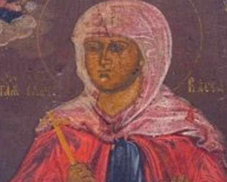 Почитаме мъченица, предадена на смърт от мъжа си