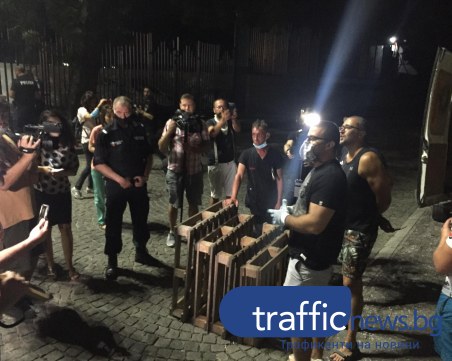 Протестиращите в Пловдив отговарят с протест 