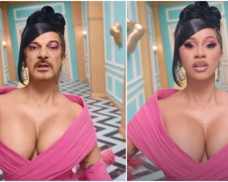 Маги Халваджиян влезе в тялото на скандалната... Карди Би