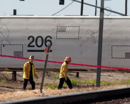 Локомотив блъсна трактор