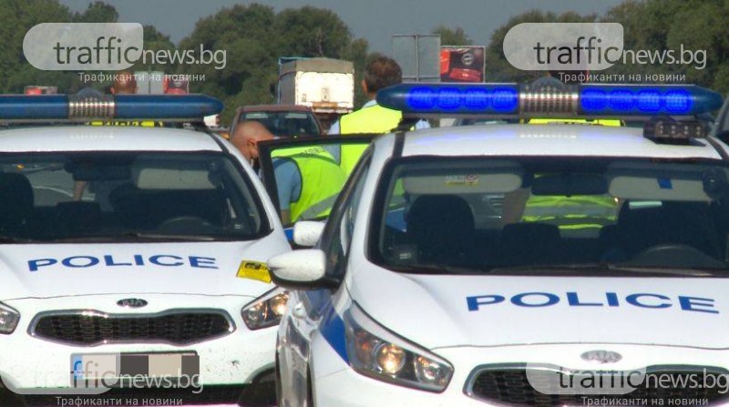 Верижна катастрофа блокира пътя Пловдив-Карлово