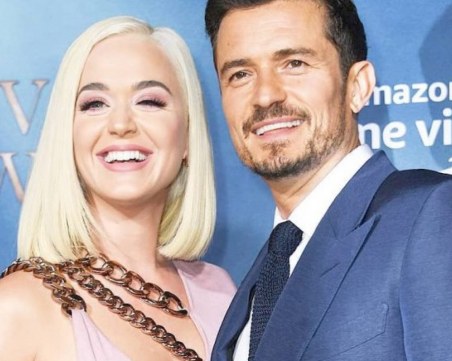 Кейти Пери дари Орландо Блум с момиченце