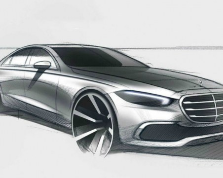 Разкриха външния вид на новия Mercedes-Benz S-Class