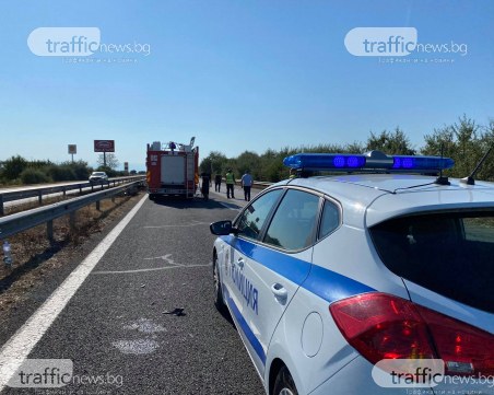 Още разчистват платната на АМ Тракия след мелето, пускат движението до минути