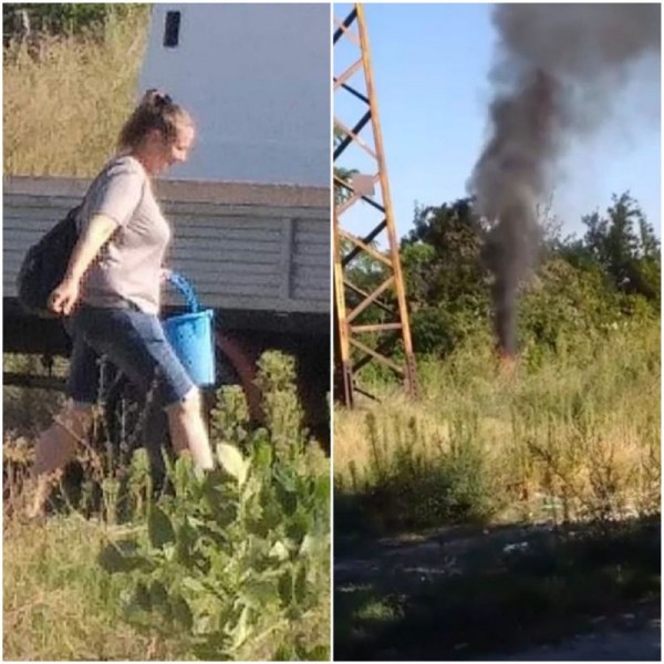 Асеновградчанка предотврати пожар, загаси сама пламнали треви