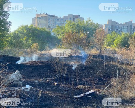 Продължава гасенето на пожара в Тракия, въздухът - опасно мръсен