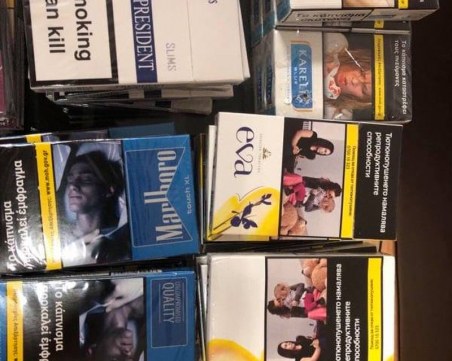 Акция в Столипиново! Иззеха цигари без бандерол от различни марки