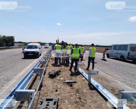 Карайте внимателно! Ремонти по магистрала 