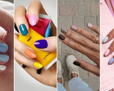 Многоцветен маникюр - най-популярната и весела тенденция при ноктите този сезон