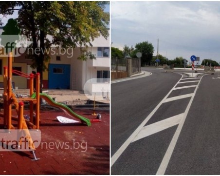 Пускат движението по пътя Пловдив-Пазарджик, правят първа копка и за нова детска градина