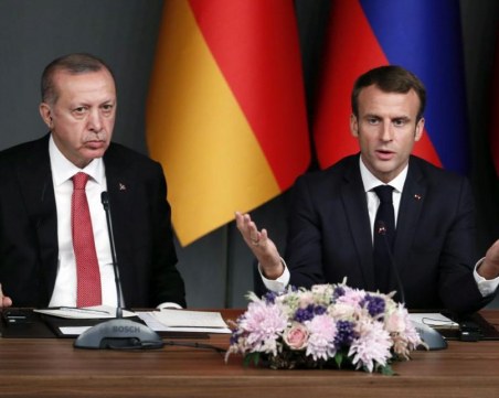 Ердоган с предупреждение към Макрон