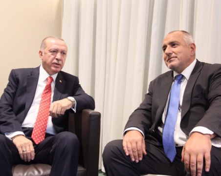 Борисов и Ердоган с разговор по телефона