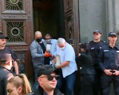 НСО и полицията с позиция за напрежението в Народното събрание