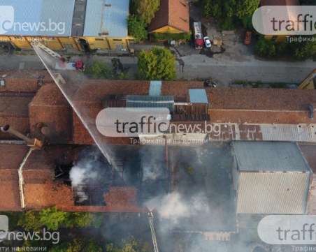 Прокуратурата влиза в Захарна фабрика, разследват пожара