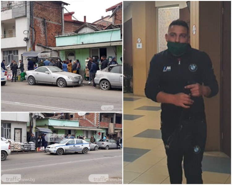Друсаният дилър Гонго, който блъсна патрулка в Столипиново, застана пред съда