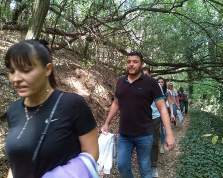 Кметове тръгнаха пеша в подкрепа на Европейската седмица на мобилността