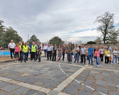 Общински служители яхват велосипеди в Седмицата на мобилността в Пловдив