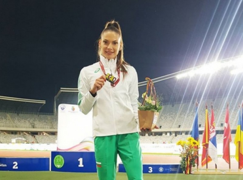 Габи Петрова със злато от Балканиадата по лека атлетика