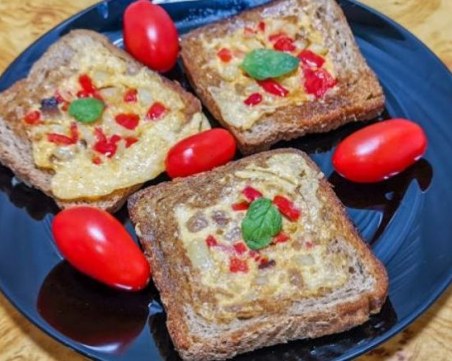 Предложение за бърза вечеря: Омлет-сандвичи