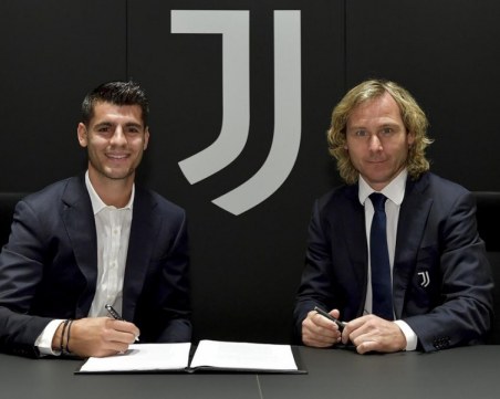 Официално: Алваро Мората се завърна в Ювентус