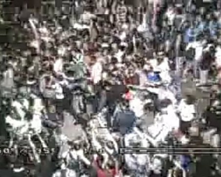 Видео показва напрежението по време на 