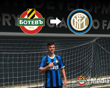 Ботев официално обяви трансфера на Коко Илиев в Интер