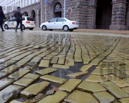 Три коли се сблъскаха пред Президенството