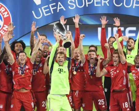 Байерн Мюнхен вдигна и Суперкупата на Европа