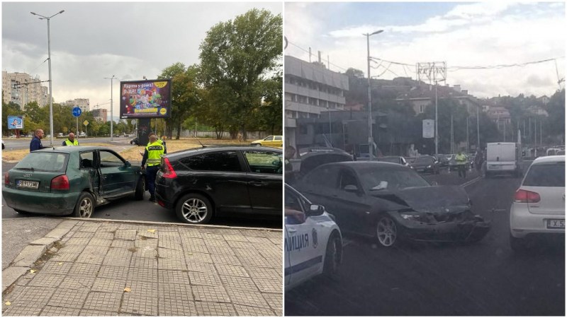 Шест катастрофи от сутринта в Пловдив! Трима са пострадали