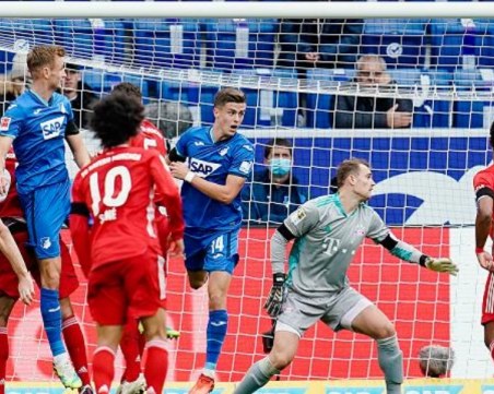 Байерн Мюнхен с първа загуба от 7 декември 2019г.